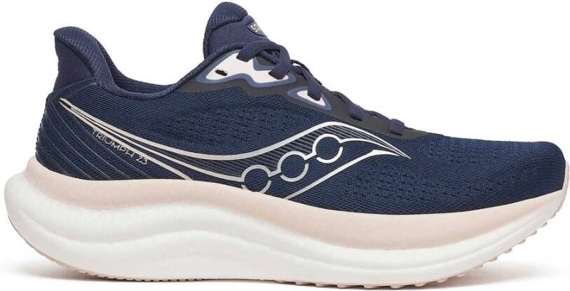 Saucony Navy Cameo Triumph 23 Hardloopschoenen