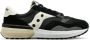 Saucony Zwarte Sneakers met Stoffen Voering en Rubberen Zool Zwart Heren - Thumbnail 1