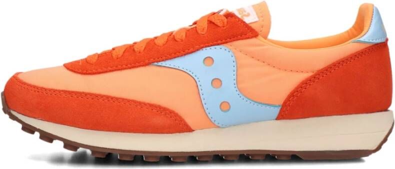 SAUCONY Lage Sneakers Dames Trainer 80 Maat: 38 Materiaal: Textiel Kleur: Oranje