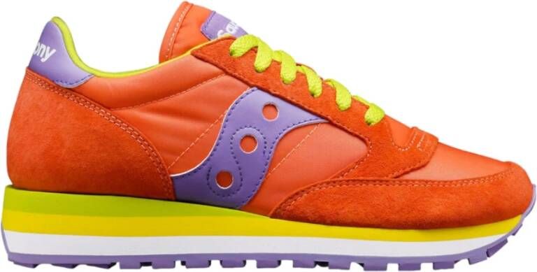 Saucony Oranje Original Sneakers Multicolor Dames