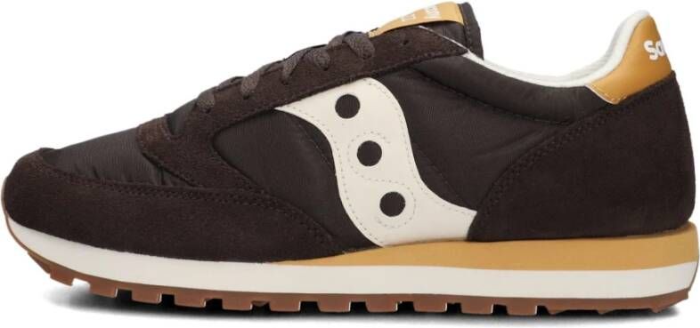 SAUCONY Lage Sneakers Heren Jazz Original M Maat: 46 Materiaal: Suède Kleur: Bruin