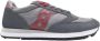 Saucony Originele Jazz Sneakers Grijs Donkerrood Multicolor Heren - Thumbnail 2