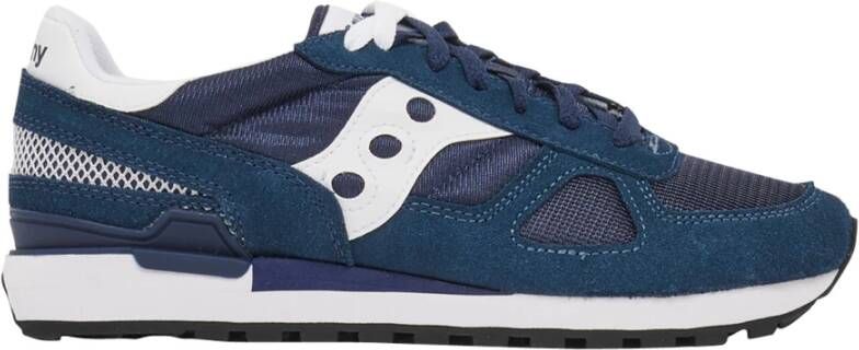 Saucony Stijlvolle Herensneakers met Slanke Pasvorm Blue Heren