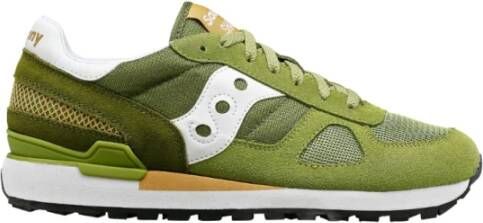 Saucony Originele Shadow Sneakers Groen Heren