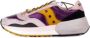 Saucony Paars Roze Suède Sneakers Multicolor Dames - Thumbnail 1