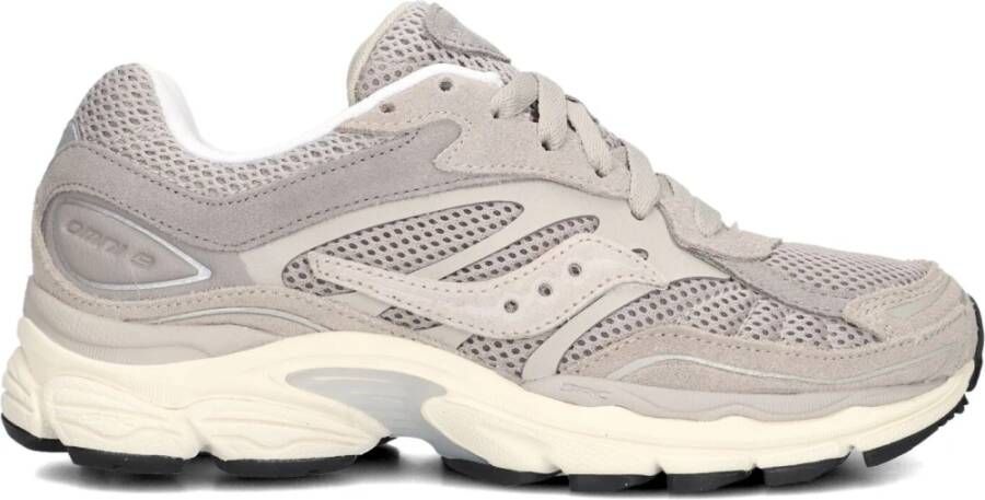 SAUCONY Lage Sneakers Progrid Omni 9 Maat: 39 Materiaal: Mesh Kleur: Lichtgrijs