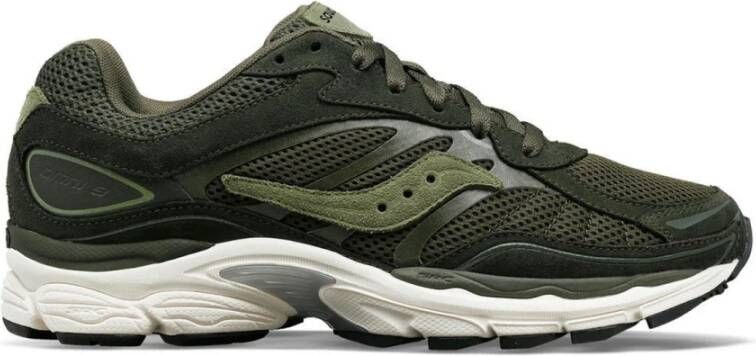 Saucony Progrid Omni 9 Heren Schoenen Groen Maat: 42.5 Mesh Synthetisch Foot Locker