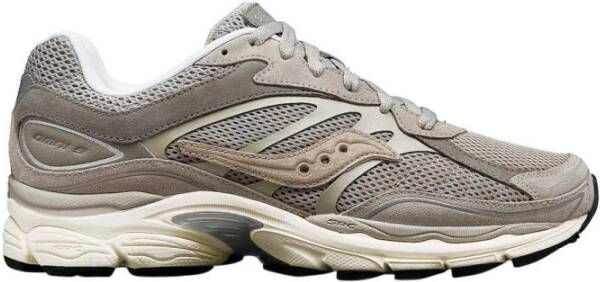 SAUCONY Lage Sneakers Progrid Omni 9 Maat: 38 Materiaal: Mesh Kleur: Lichtgrijs