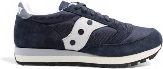 Saucony Retro Jazz Sneakers met Suède Inzetstukken