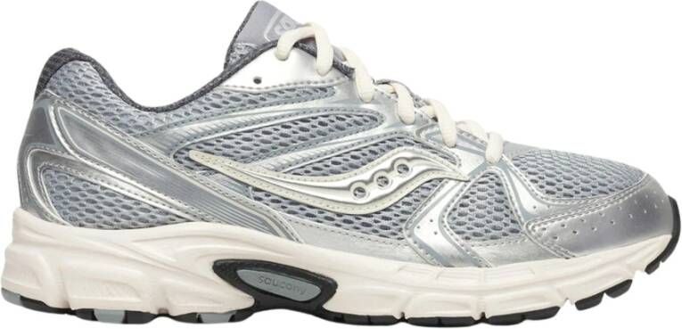 SAUCONY Lage Sneakers Dames Ride Millennium W Maat: 37 Materiaal: Textiel Kleur: Zilver