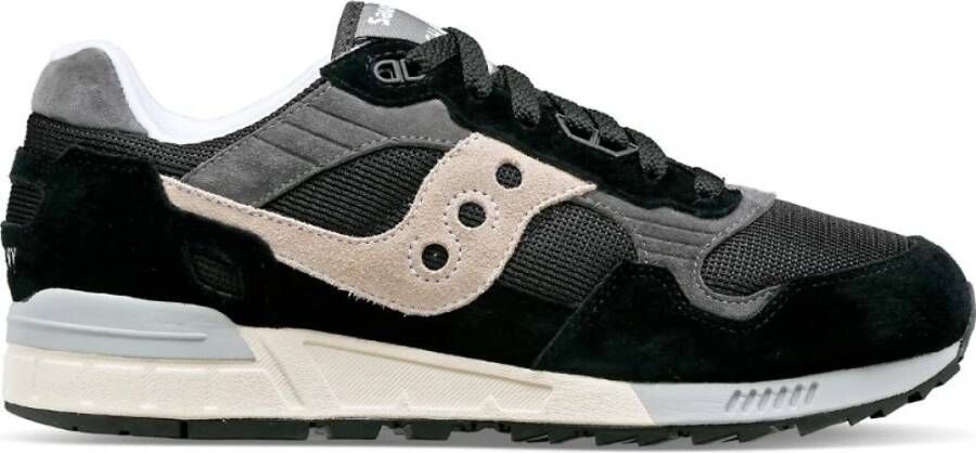 Saucony Shadow 5000 Zwart Suede Lage sneakers Heren