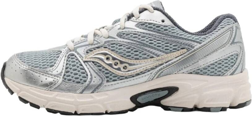 SAUCONY Lage Sneakers Dames Ride Millennium W Maat: 37 Materiaal: Textiel Kleur: Zilver