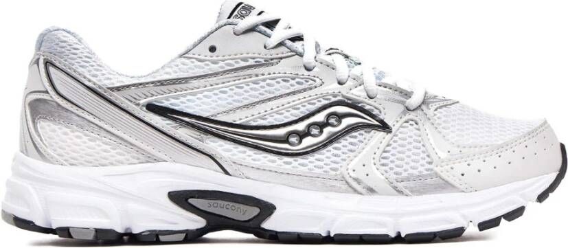 Saucony Ride Millennium Heren Schoenen Wit Maat: 42.5 Mesh Synthetisch Foot Locker