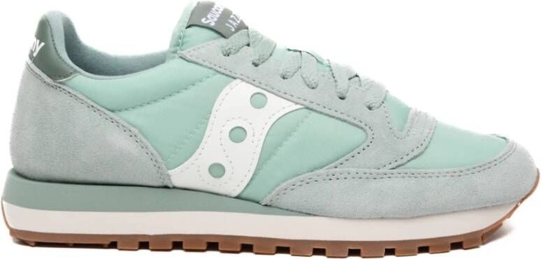 Saucony Salie Groene Veterschoenen Green Dames