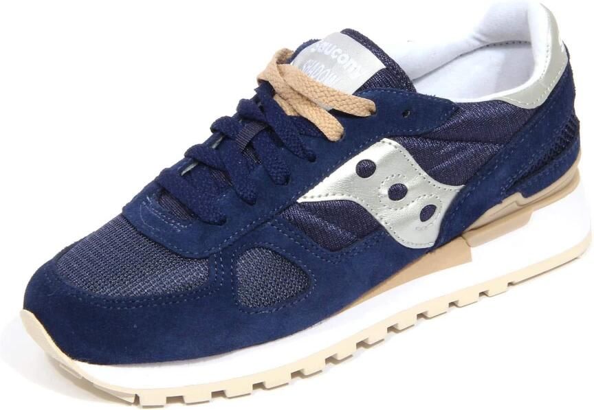 Saucony Platform Sneakers met Stoffen en Suède Bovenwerk Multicolor Heren - Foto 2