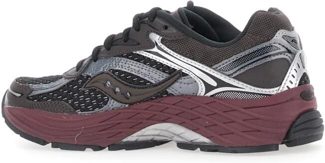 Saucony Bruine lage sneakers met logopatch op de tong in Tech Fabric uniseks - Foto 4