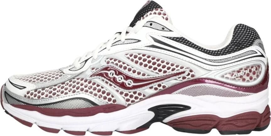 Saucony Dames Sneakers Progrid Omni 9 White maroon Wit