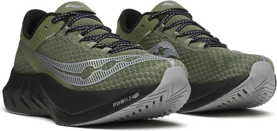 Saucony Endorphin Pro 4 Hardloopschoenen olijfgroen
