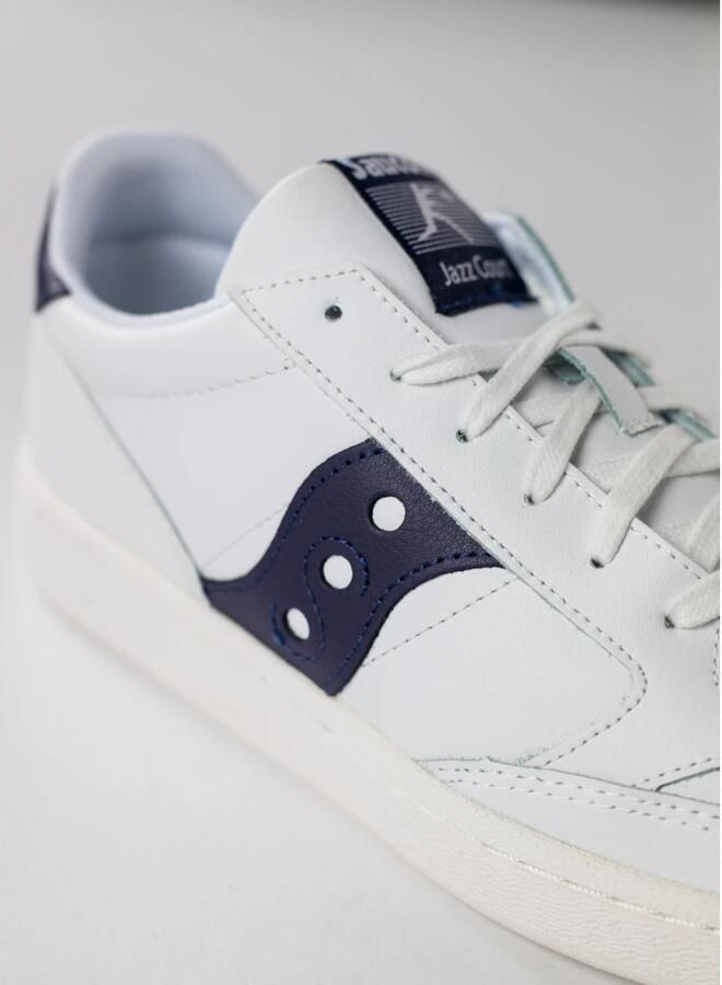 Saucony Comfortabele Heren Sneakers van Huidstof White Heren