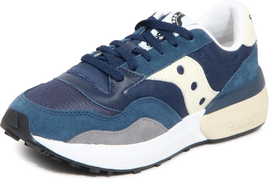Saucony Jazz NXT Leren en Stoffen Sneakers Blue Heren - Foto 3