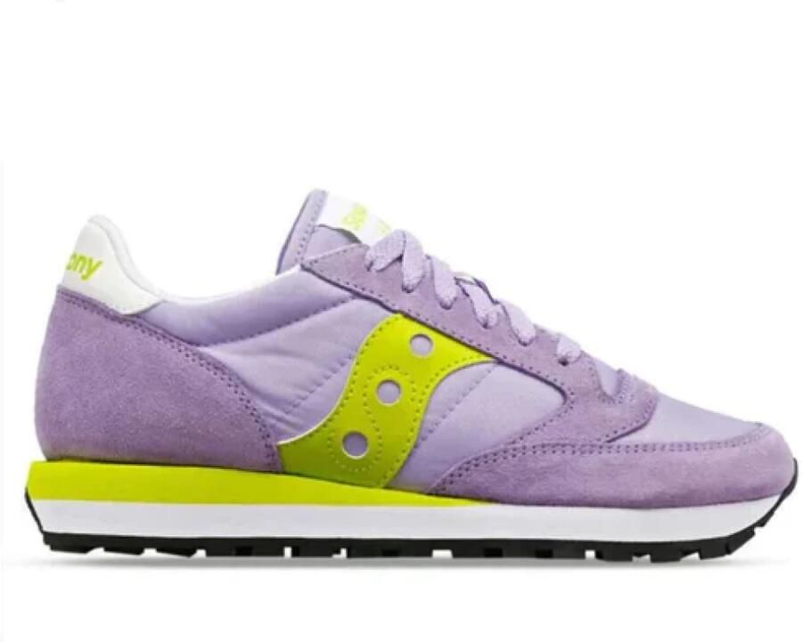 Saucony Jazz Casual Sneakers Stijlvol en Comfortabel Purple Dames
