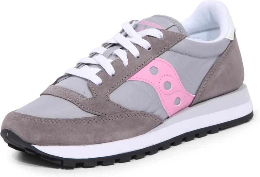 Saucony Originele Jazz Sneakers Grijs Donkerrood Multicolor Heren