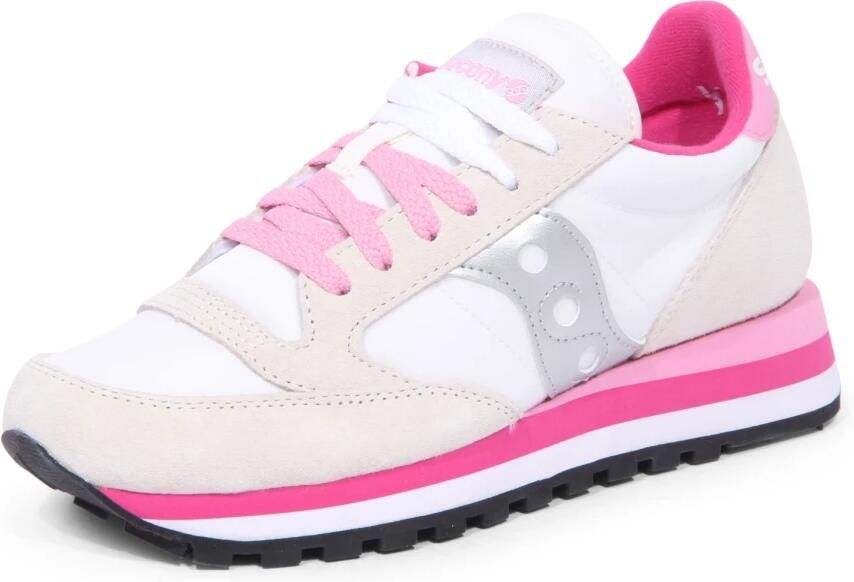 Saucony Stijlvolle Jazz Triple Cht Gray Pink Sneakers voor Dames Meerkleurig - Foto 2