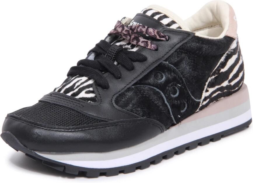 Saucony Schoenen Zwart Jazz Triple Sneakers Zwart S60727-1 Jazz Triple Black zebra
