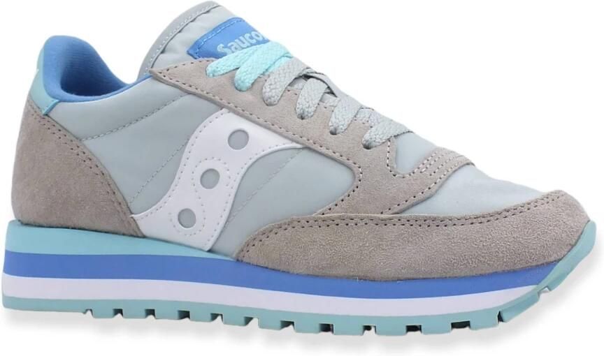 Saucony Jazz Triplegrigio-Beige-Azzurro Sneakers