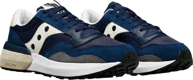 Saucony Jazz NXT Leren en Stoffen Sneakers Blue Heren - Foto 5