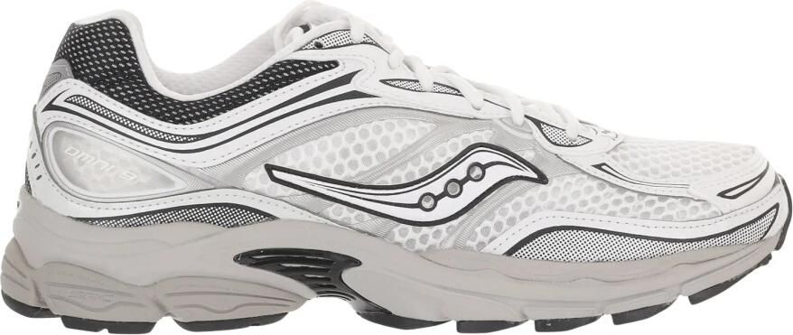 Saucony ProGrid Omni 9 White Cadet Unisex Sneaker Retro Running Wit Blauw
