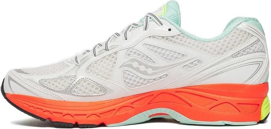 Saucony Sneakers laag 'PROGRID GUIDE 7' turquoise geel donkeroranje wit - Foto 6
