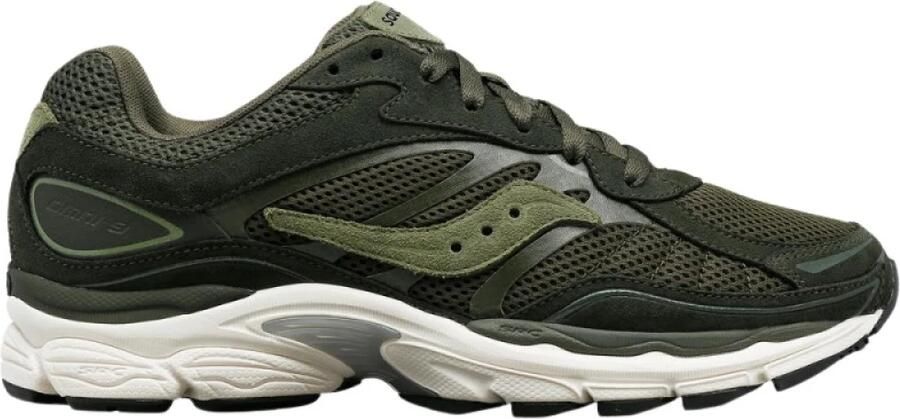 Saucony Progrid Omni 9 sneaker met suède en mesh details