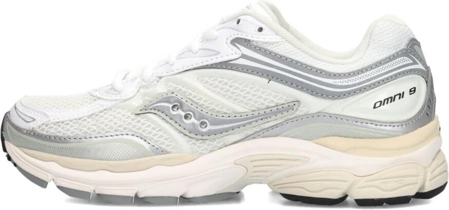 Saucony ProGrid Omni 9 Wit- Heren Wit