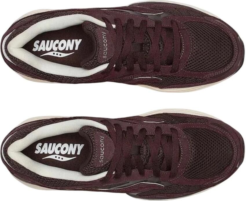 Saucony Mesh Sneakers met Suède Accents - Foto 2