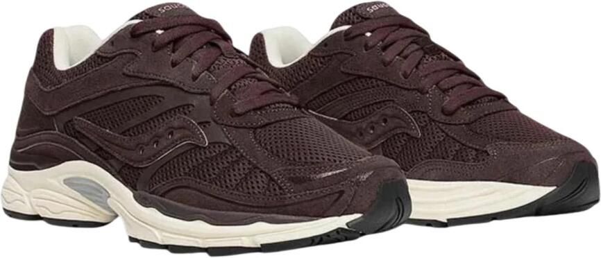 Saucony Mesh Sneakers met Suède Accents - Foto 5