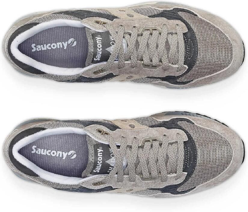 SAUCONY Lage Sneakers Dames Shadow 5000 W Suède Grijs - Foto 10