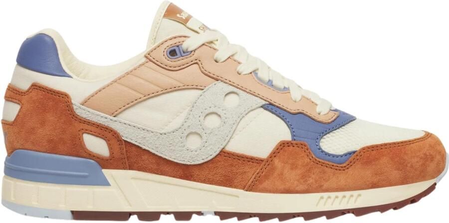 Saucony Shadow 5000 light beige rust Beige Suede Lage sneakers Heren