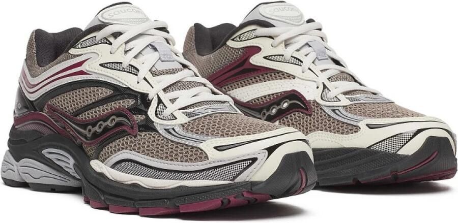 Saucony Progrid Omni 9 H Sneakers Mesh Heren Grijs - Foto 3