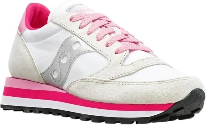 Saucony Stijlvolle Jazz Triple Cht Gray Pink Sneakers voor Dames Meerkleurig - Foto 4