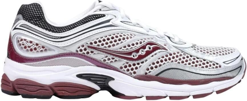 Saucony Dames Sneakers Progrid Omni 9 White maroon Wit