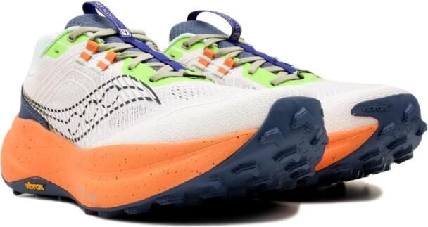 Saucony Loopschoen 'XODUS ULTRA 4' navy lichtgroen zwart wit - Foto 2