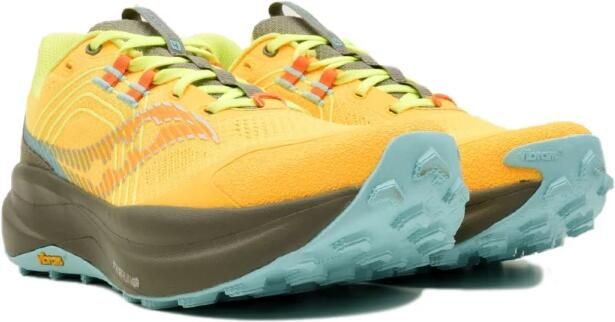 Saucony Xodus Ultra 4 Trailschoenen Heren Vizigold Laurel Or - Foto 2