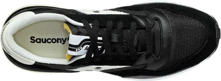 Saucony Zwarte Sneakers met Stoffen Voering en Rubberen Zool Zwart Heren - Foto 2