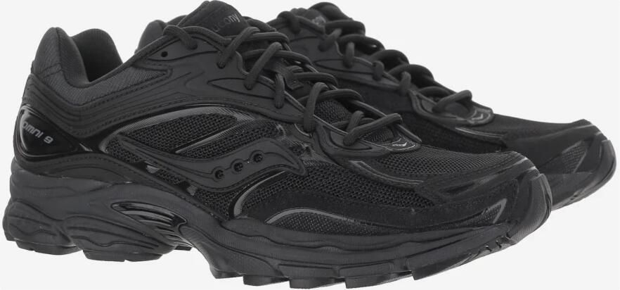 Saucony Progrid Omni 9 Sneakers Heren Zwart Mesh Synthetisch - Foto 2