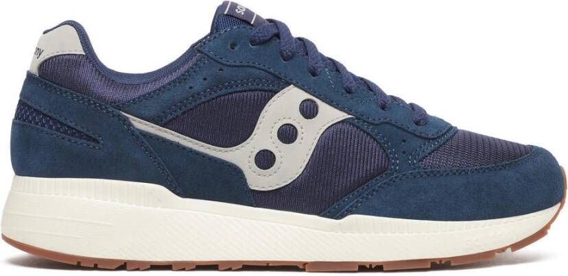 Saucony Leren Sneakers Collectie voor Mannen Blue Heren