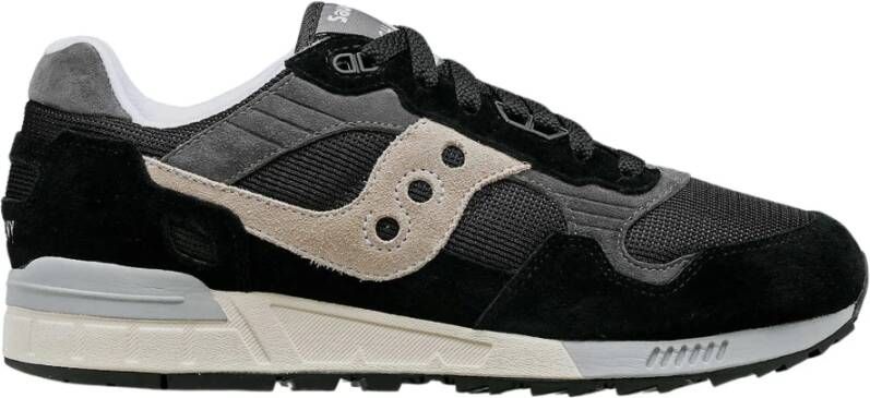 Saucony Shadow 5000 Zwart Suede Lage sneakers Heren