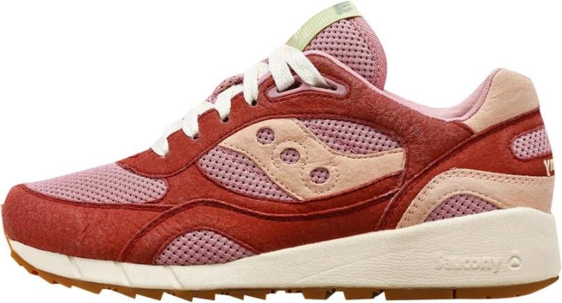 Saucony Shadow 6000 Burgundy Rood Heren