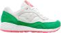 Saucony Stoffen en Suède Sneakers met Rubberen Zool Green Heren - Thumbnail 1