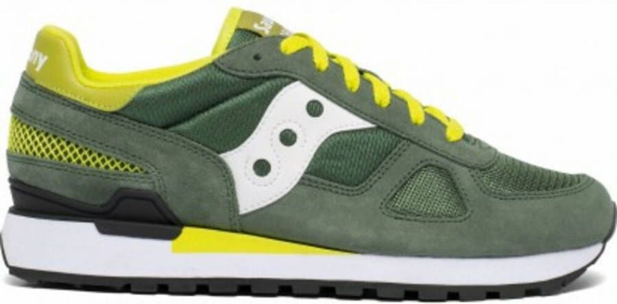 Saucony Groene Originele Sneakers met Logo Green Heren